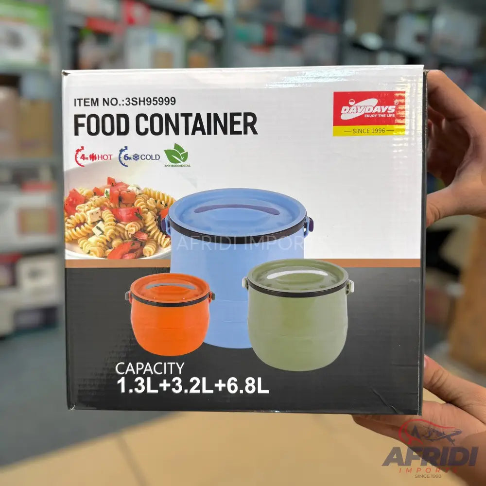 1.3L to 6.8L Lunch Box - DayDays Hot & Cold