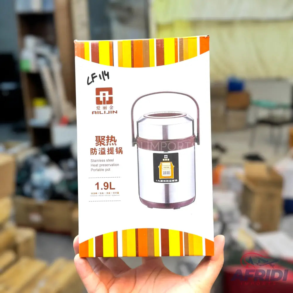 1.9L Stainless Steel Lunch Box LF-1