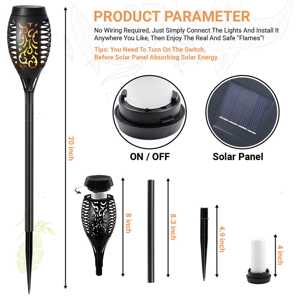 SOLAR CHARGABLE GARDEN DECORATION WATER PROOF LED LIGHT