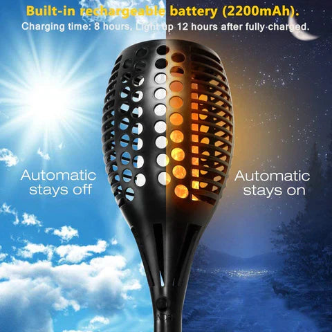 SOLAR CHARGABLE GARDEN DECORATION WATER PROOF LED LIGHT