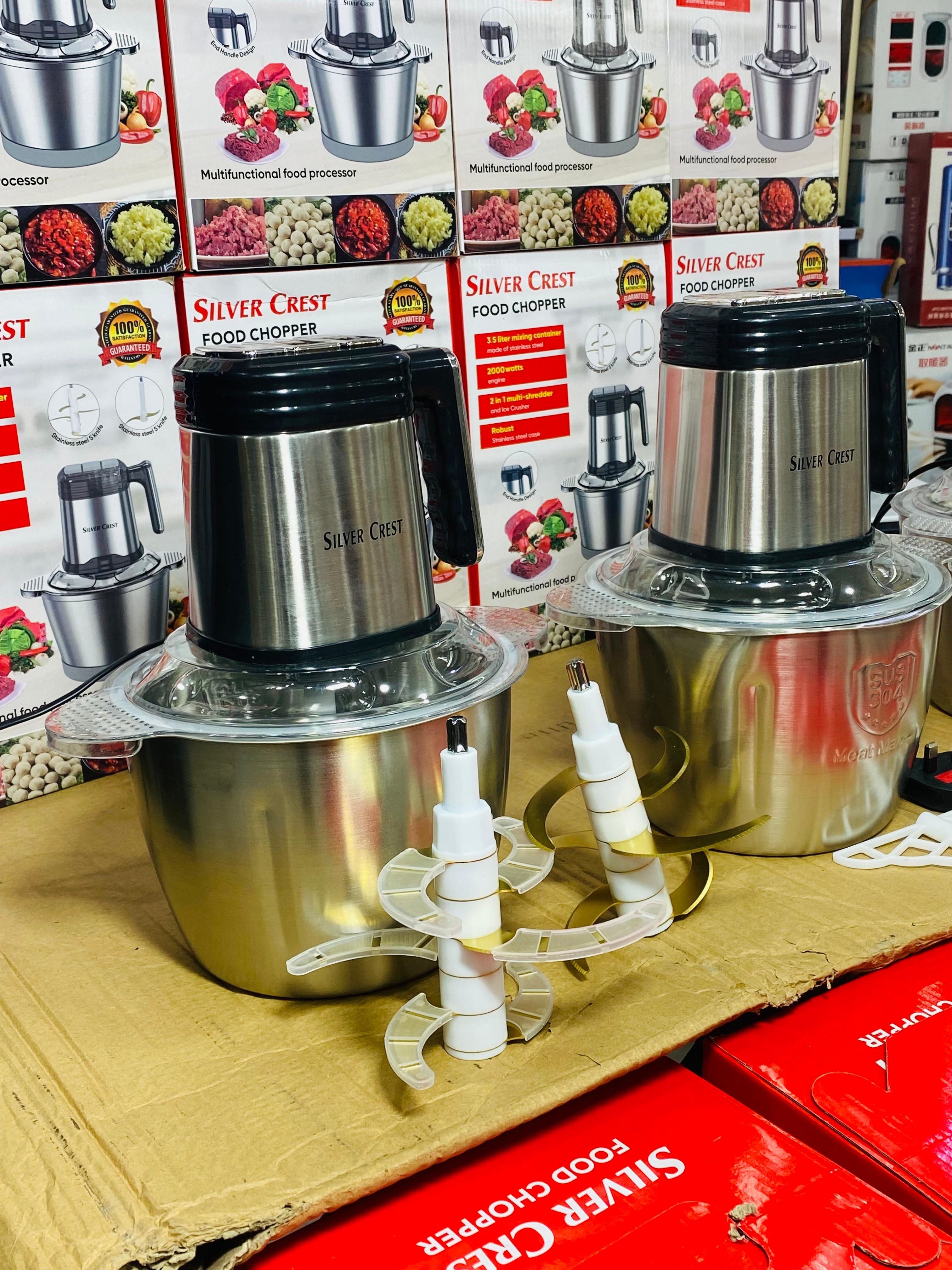 SILVER CREST FOOD CHOPPER 2000WATT 2IN1 3.5 LITER