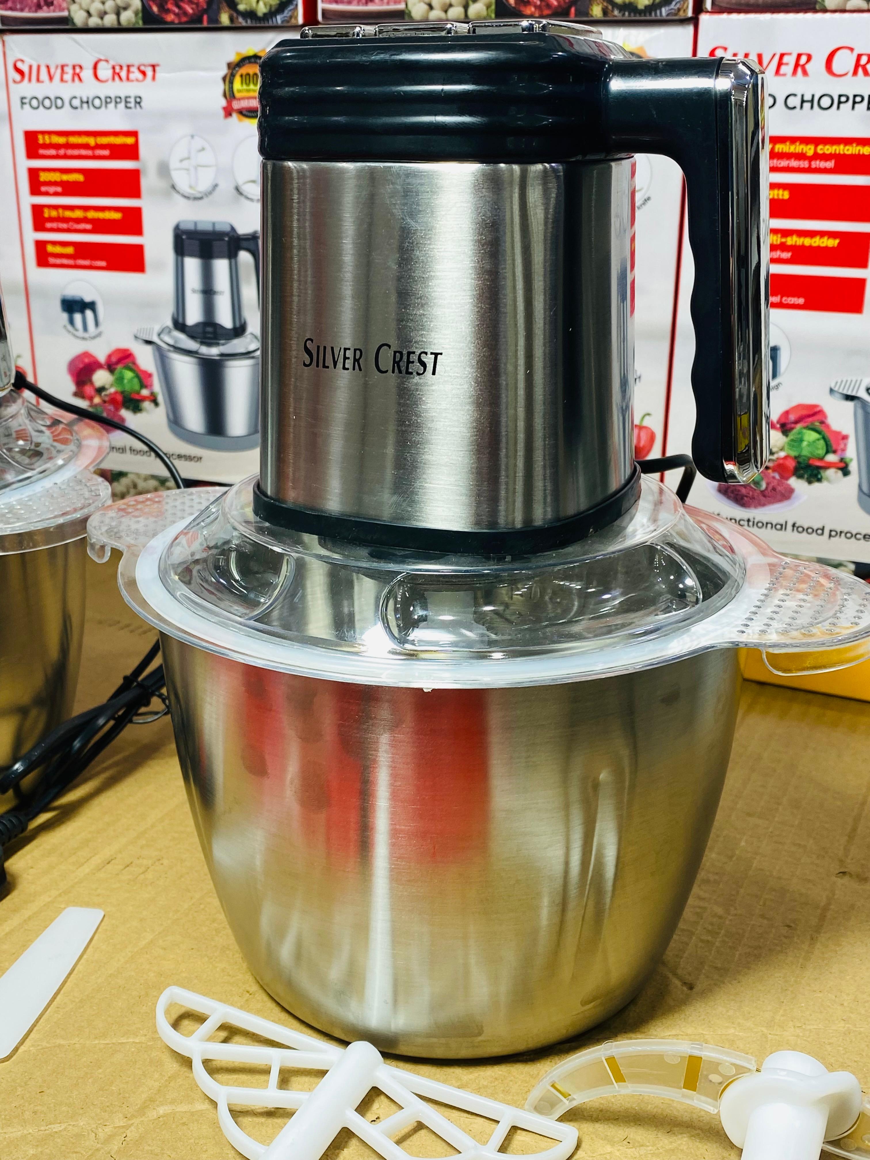 SILVER CREST FOOD CHOPPER 2000WATT 2IN1 3.5 LITER