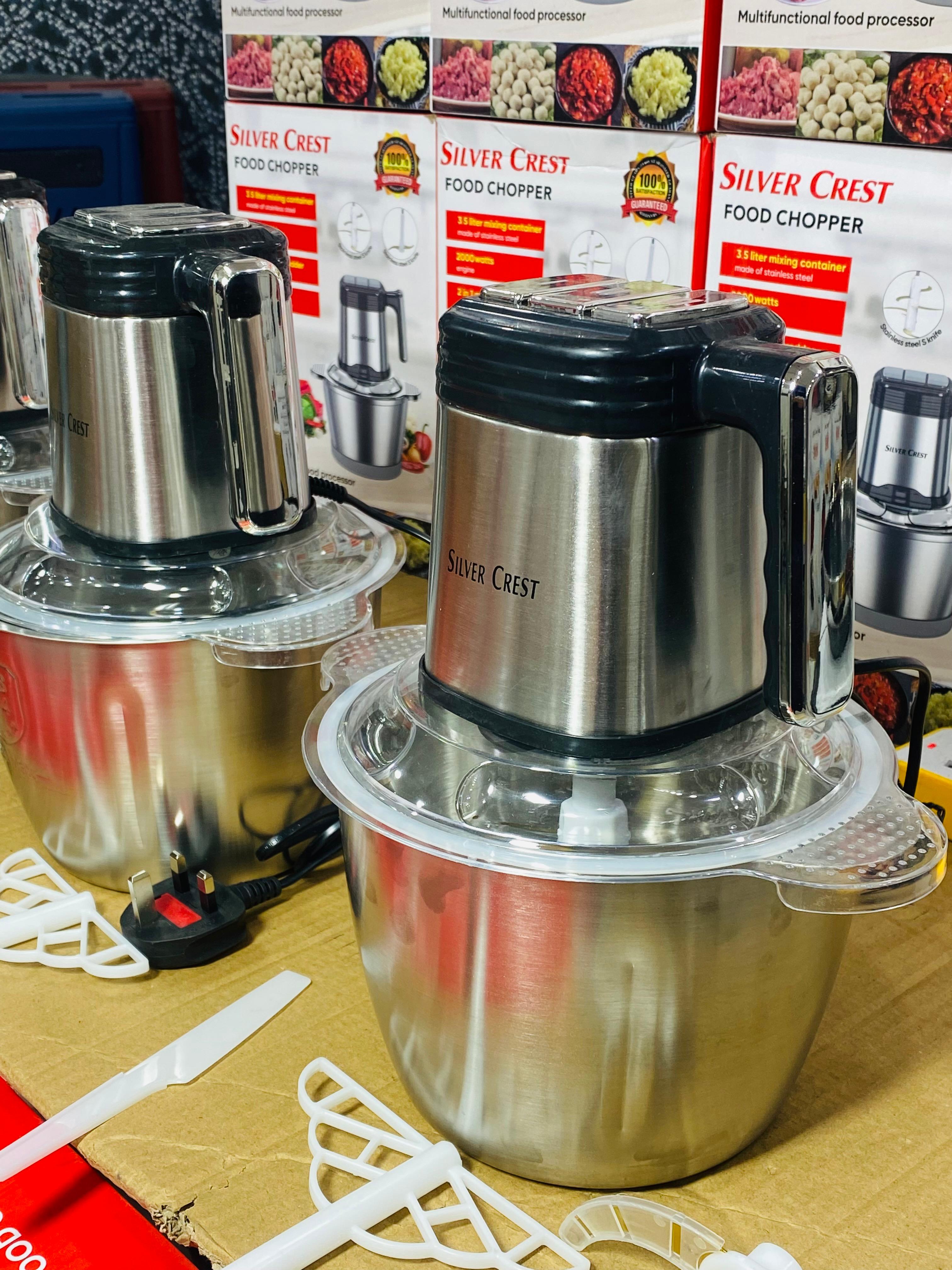 SILVER CREST FOOD CHOPPER 2000WATT 2IN1 3.5 LITER