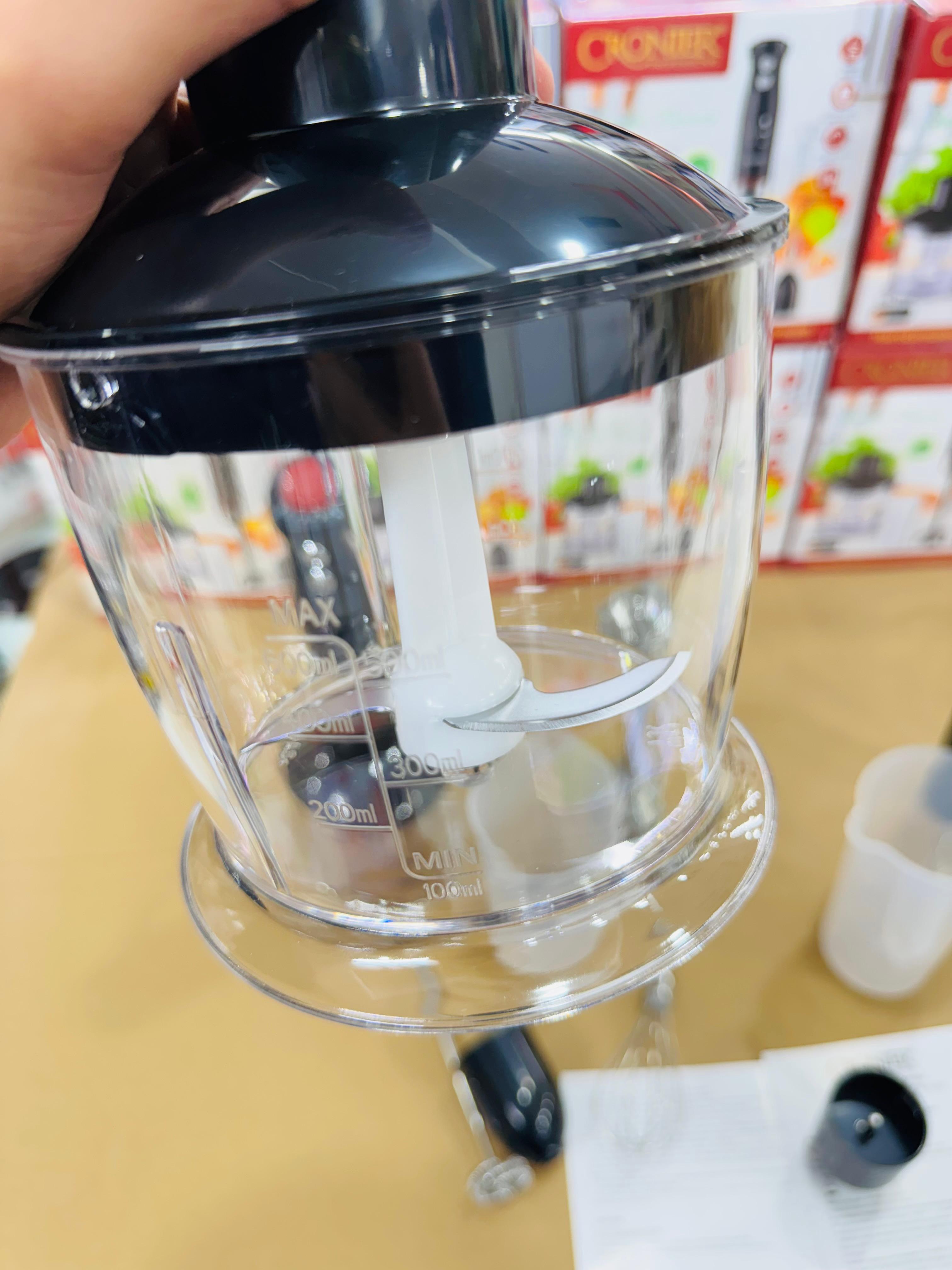 Cronier Professional Multifunction Hand Blender Set