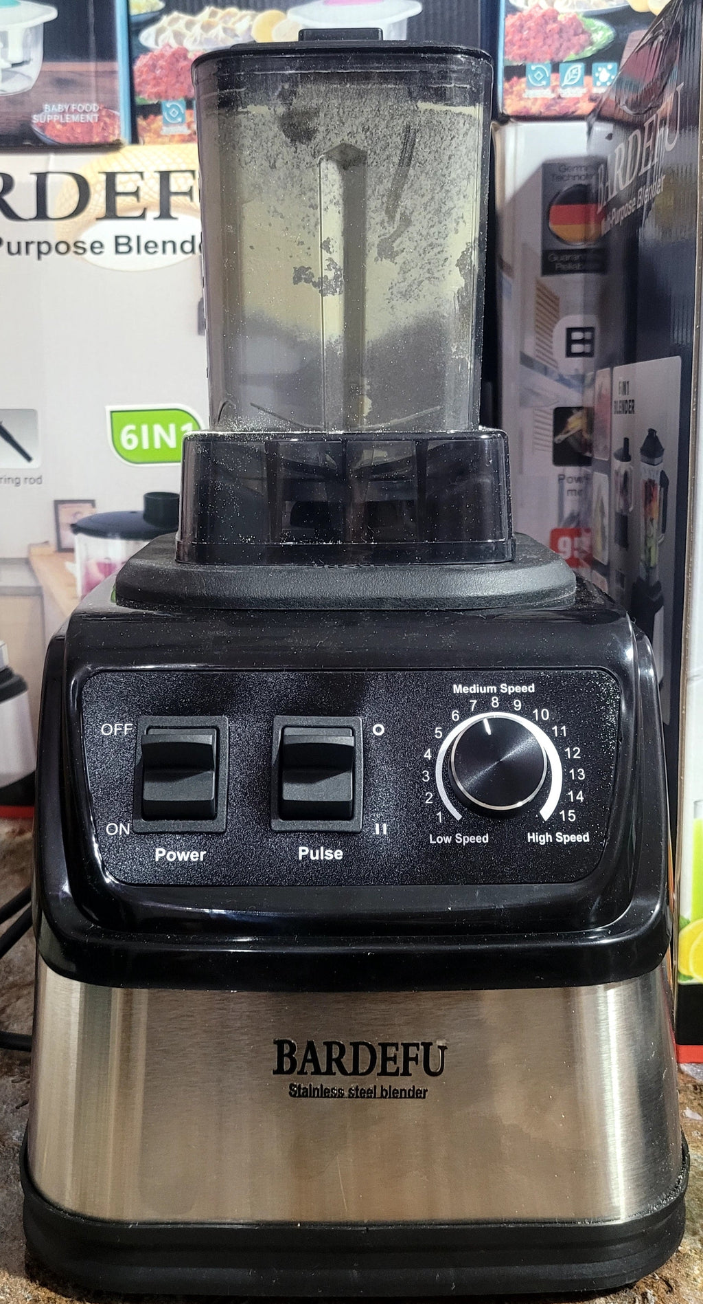 German Lot-Bardefu 6-in-1 2.5L Multipurpose Blender