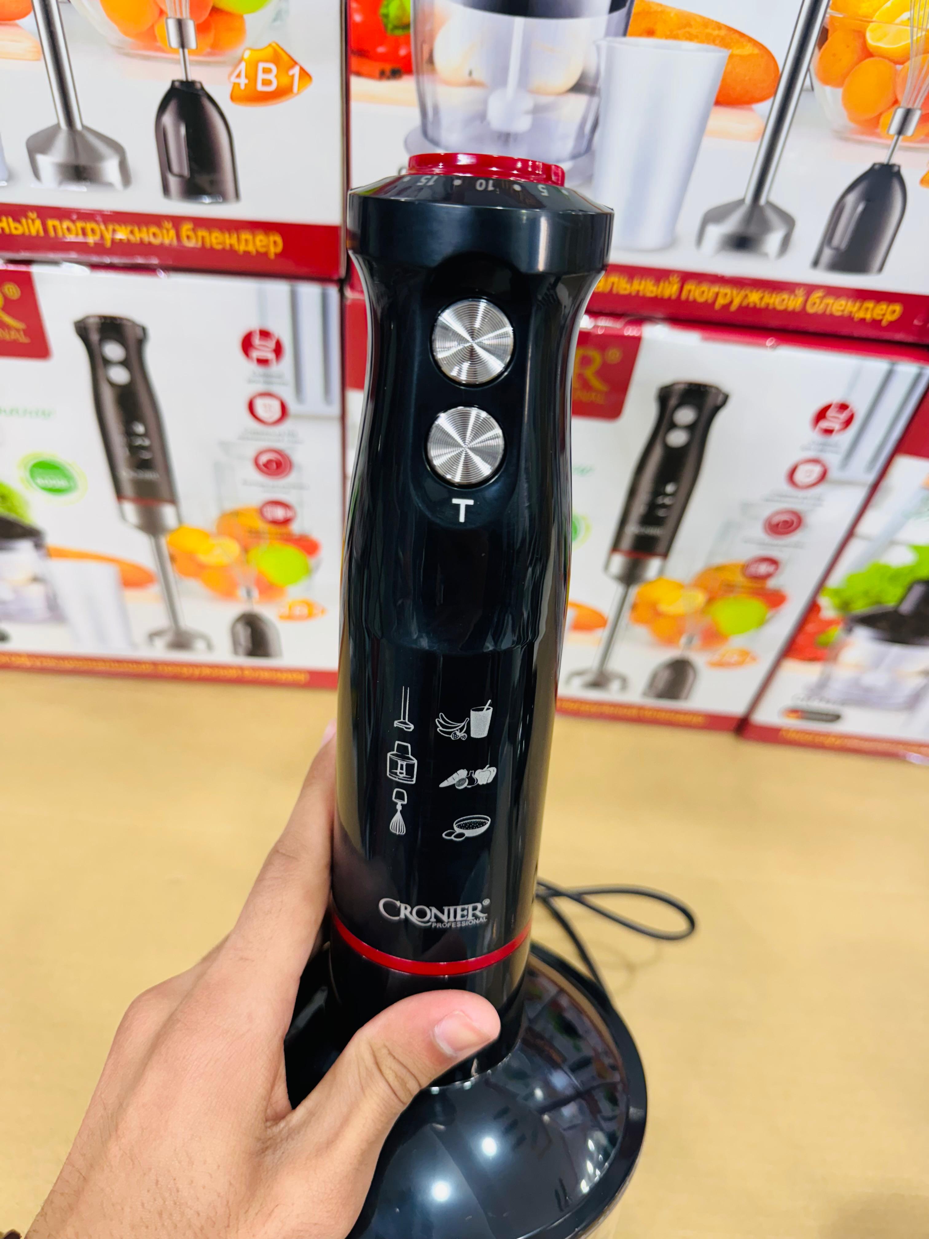 Cronier Professional Multifunction Hand Blender Set