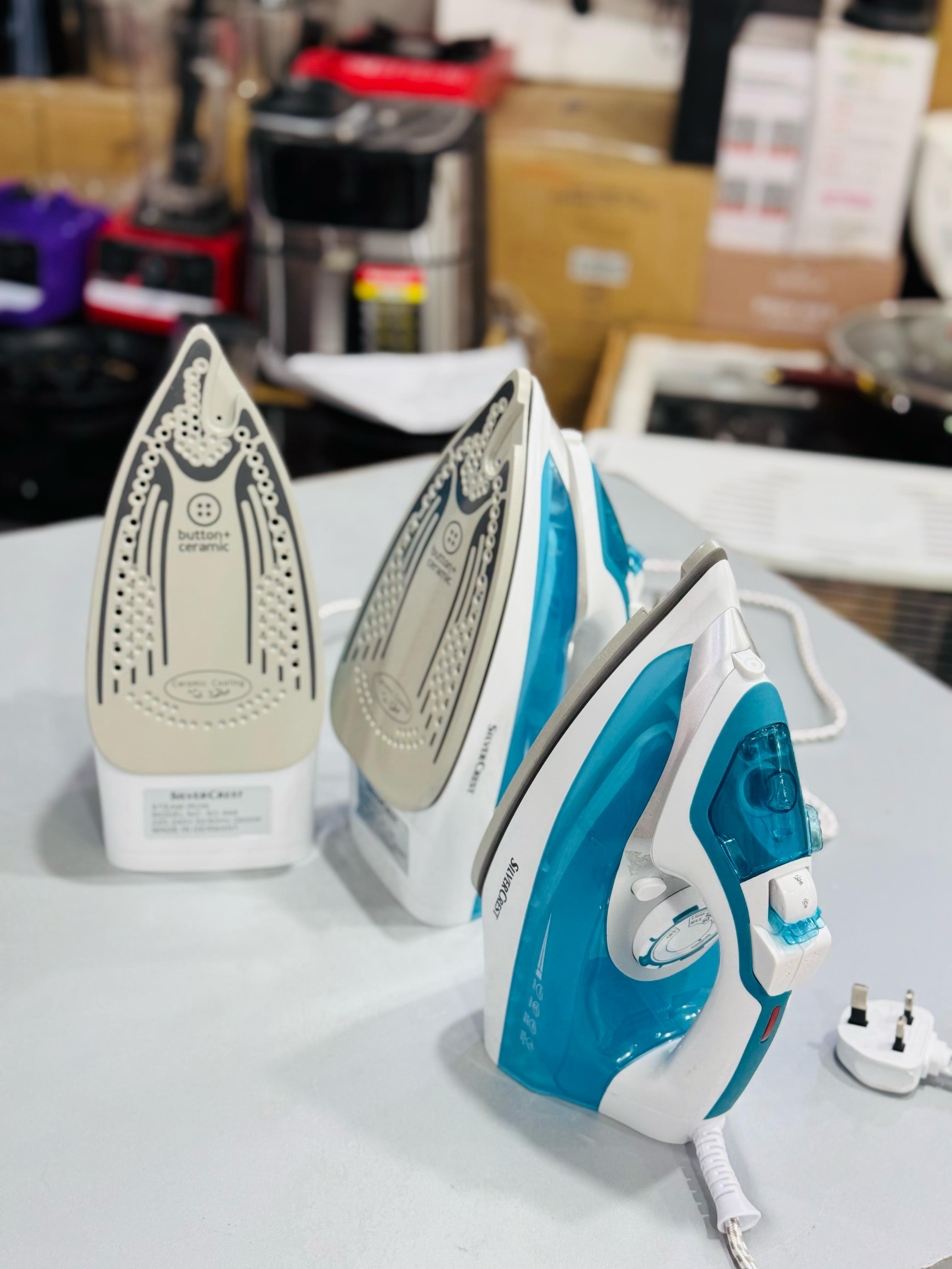 German Lot Imported Silver Crest Steam Iron SC-266