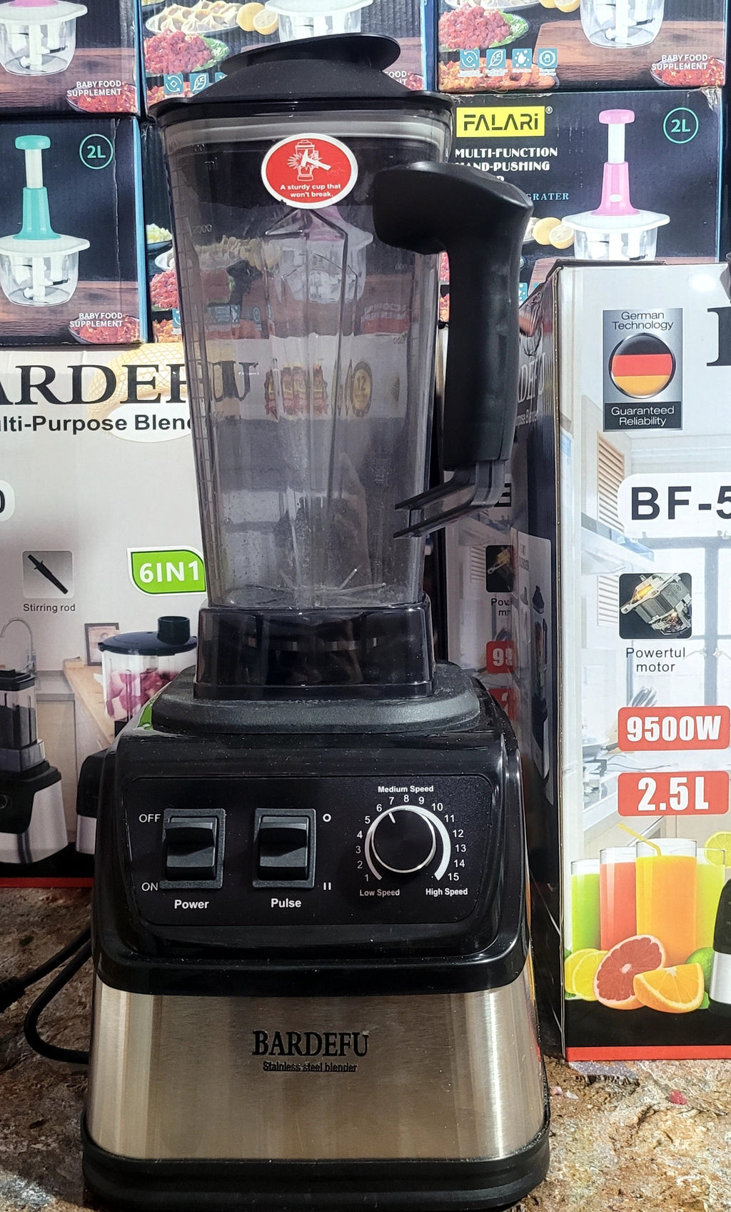 German Lot-Bardefu 6-in-1 2.5L Multipurpose Blender