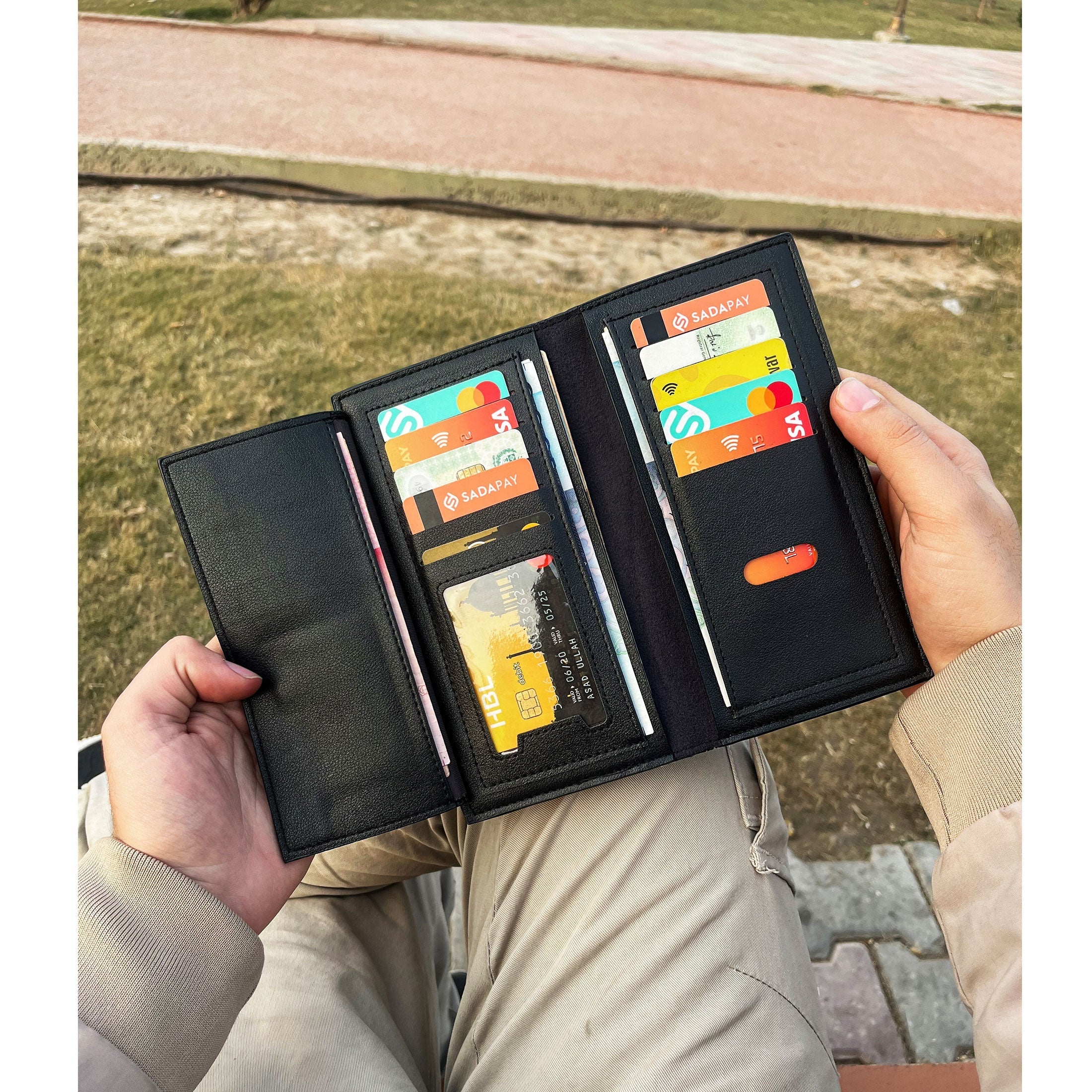 Bina Branded Imported Trifold Wallet